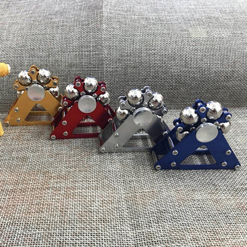 Fidget Spinner Giroscopio Juguete Anti Estrés Caja Aluminio