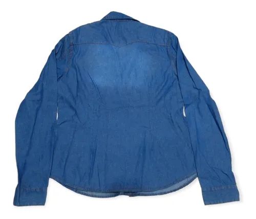 Camisas de jean mujer talles especiales hotsell
