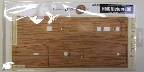 Cubierta Madera Premium Para 1 180 Hms Victory Adapta Airfix