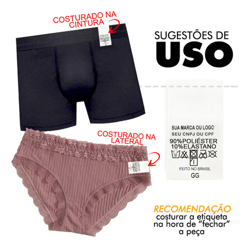Como Colocar Sua Etiqueta Em Roupa Composição 1000 Envio Já