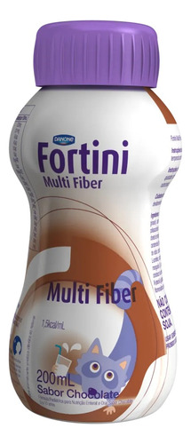 Suplemento Infantil Fortini Multi Fiber Chocolate - 200ml
