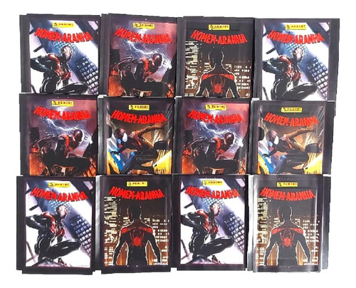 Kit 50 Figurinhas Do Álbum Homem-aranha Aranhaverso (10 Env)