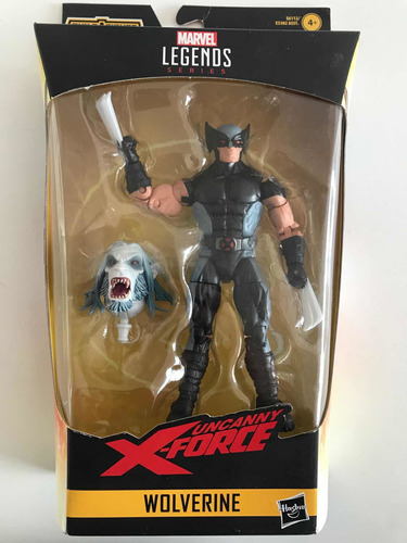 Wolverine Negro X Force Baf Wendigo Legends Xmen (Reacondicionado)