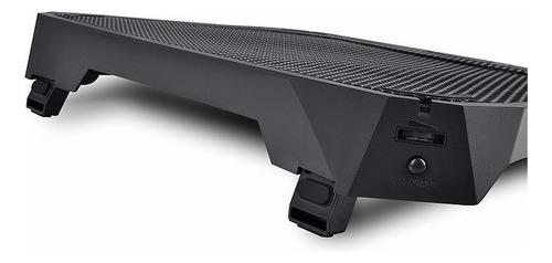 Base Enfriadora Thermaltake Massive V20 Ventilador Laptop Color Negro Color Del Led Azul