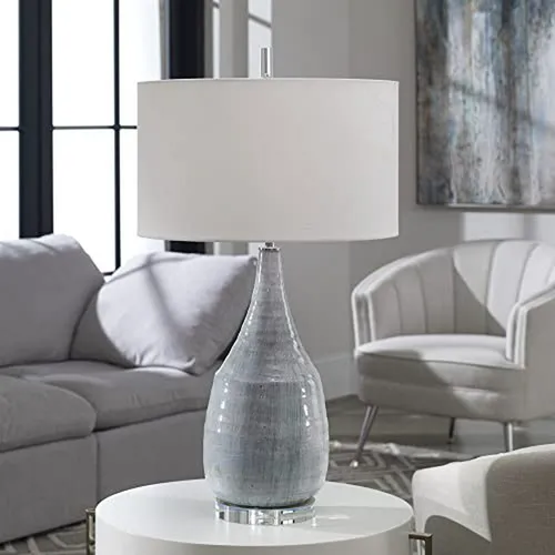 Lámpara De Mesa Uttermost Rialta - 1 Luz - 17 Pulgadas Ancho