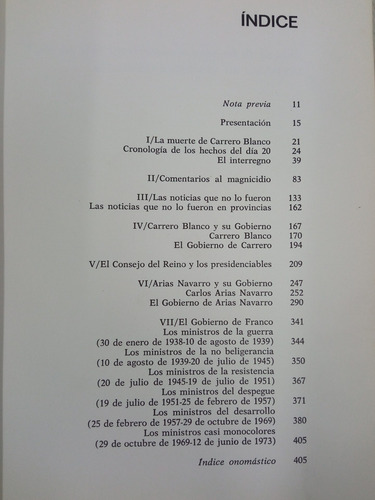 El Día En Que Mataron A Carrera Blanco Rafael Borras Betriu (Usado)