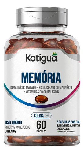 Memoria 60caps 1000mg Focus Concentração Atenção
