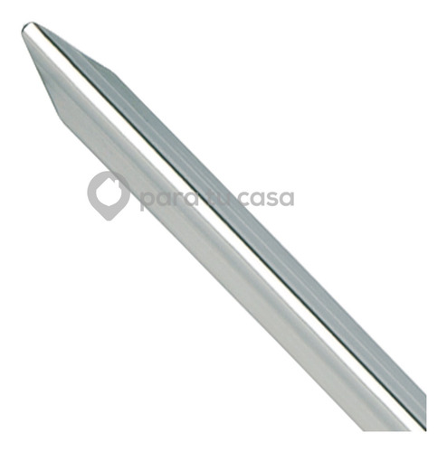 Pinche Simple 75 Cm Alambre Cromado Cabo Madera Mor 3203