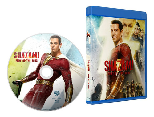 Shazam! Fury Of The Gods (2023) Furia De Los Dioses - Bluray