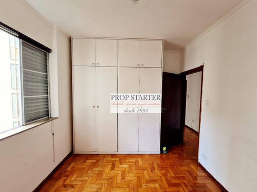 Imagem 6 de 13 de Apartamento Arejado E Bem Iluminado Com 1 Dormitório Para Alugar, 42 M² Por R$ 1.700/mês - Vila Buarque - Prop Starter Imóveis - Ap0861