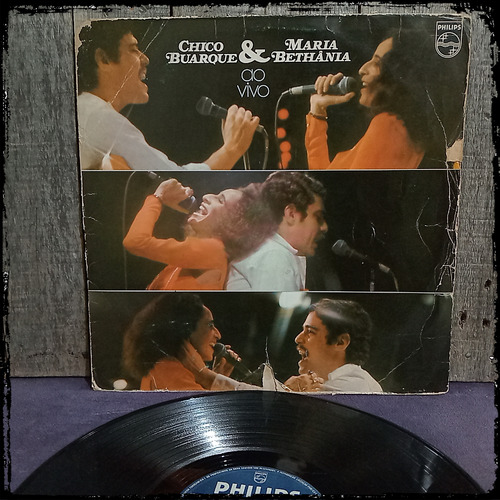 Chico Buarque / Maria Bethania - Da Vivo Bra 1975 Vinilo Lp