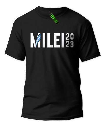 Lum - Remera Javier Milei 2023 - Algodon 1° Cal - M2