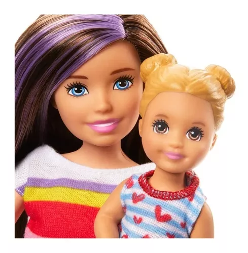 Barbie Conjunto Skipper Babysitter Comidinha do Bebe Fhy97 - Mattel -  Boneca Barbie - Magazine Luiza