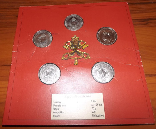 Imagen 4 de 4 de Colección Monedas Del Papa Juan Pablo Ii