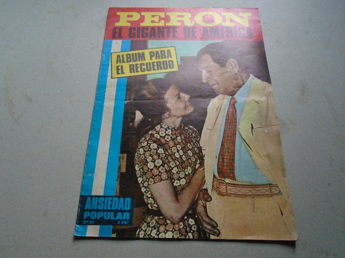 #x Revista Ansiedad Popular Peron Gigante De America 1974