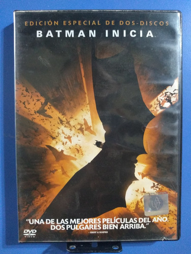 Batman Inicia Edición 2 Discos Dvd Original Usado