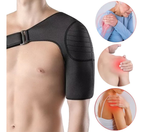 Ombreira Suporte Ombro Neoprene Lesão Braço Recuperação