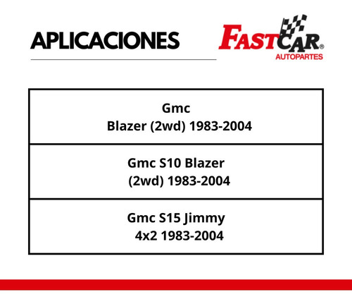 Amortiguadores Boge Para Gmc S15 Jimmy 4x2 1983 2004 Kit 4