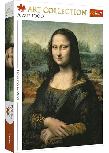 Rompecabezas Trefl Leonardo Da Vinci - Mona Lisa 1000 Piezas