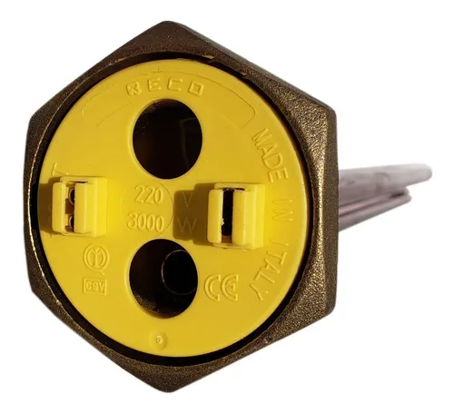Resistencia Termotanque Electrico 3000w Con Rosca De 1 1/4