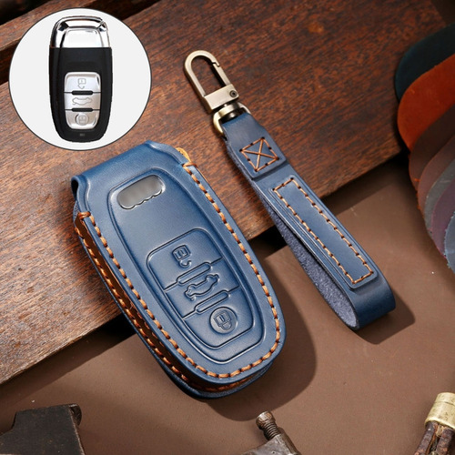 Funda De Llaves Azul For Audi Ix35 B Style