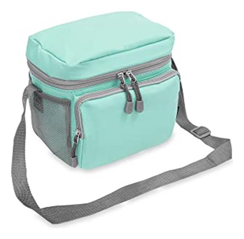 Everest Cooler Bolsa Para El Almuerzo, Verde Agua), Cb6-aq