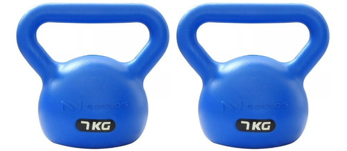 Pesa Rusa Kettlebell Pvc 7 Kg. X 2 U. Sonnos