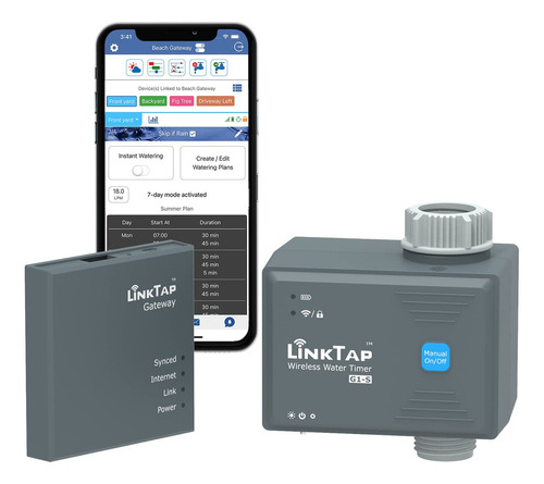 Linktap G1s Temporizador De Agua Y Puerta De Enlace Inalám