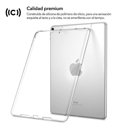 Imagen 6 de 6 de Protector Para iPad Mini 1 2 3 4 5 6 Funda Silicón Case