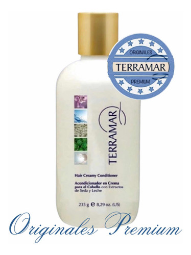 Acondicionador En Crema Para Cabello Terramar, 235 Mls.