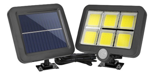 Luz Foco Lampara Led Solar Exterior Con Sensor De Mov.