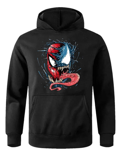 Agasalho De Moletom Homem Aranha Venom Adulto Blusa Barata