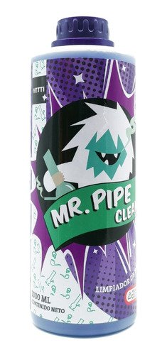 Mr Pipe Cleaner 1 Litro - Limpiador De Pipas/bongs