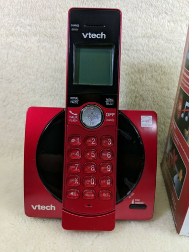 Teléfono Inalambrico Vtech Cs6919-16 Rojo