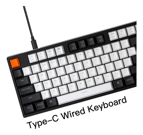 Teclado Keychron C1 Mac Layout, 87 Teclas/usb-c Tipo C