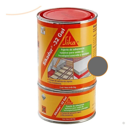 Sika Sikadur 32 1kg Gel Adhesivo Resinas Epoxi Sin Solventes