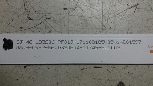 Leds Tv Tcl 32s301 Usadas Originales (Usado)