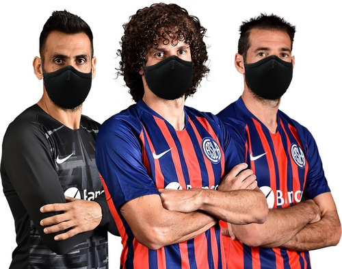 Tapaboca Cubreboca Pasionfan Oficial San Lorenzo -barbijo