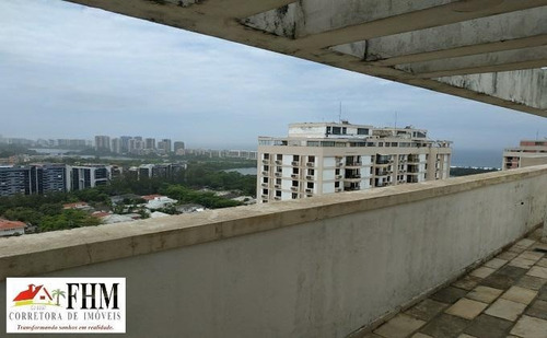 Imagem 3 de 15 de Cobertura Para Venda Em Rio De Janeiro, Barra Da Tijuca, 3 Dormitórios, 1 Suíte, 1 Banheiro, 2 Vagas - Fhm5033_2-1188042