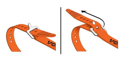 Imagen 3 de 4 de Straps Voile Correa Para Ski Bicicleta Emergencias 25