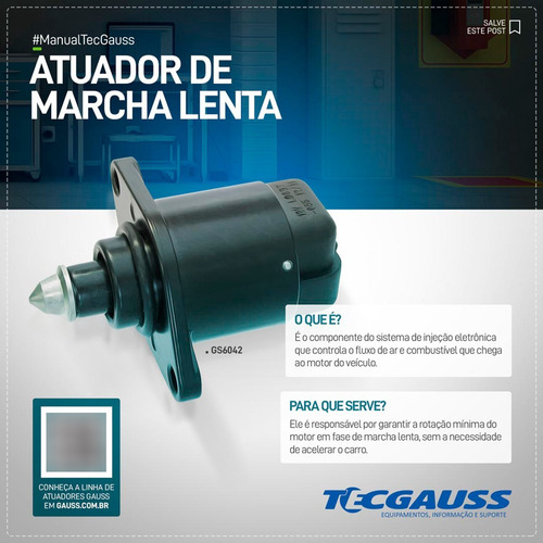 Atuador Marcha Lenta Celta 1.0 Mpfi 05 06 07 08 09 10
