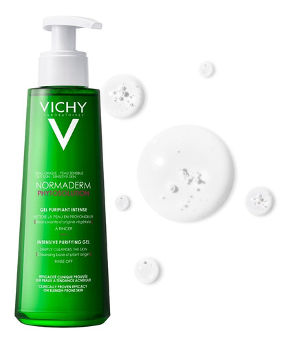 Imagen 5 de 6 de Gel De Limpieza Vichy Normaderm Phytosolution 200ml Grasa