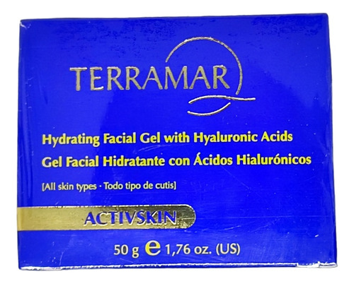 Gel Facial Hidratante Con Ácidos Hialurónicos Terramar Origi