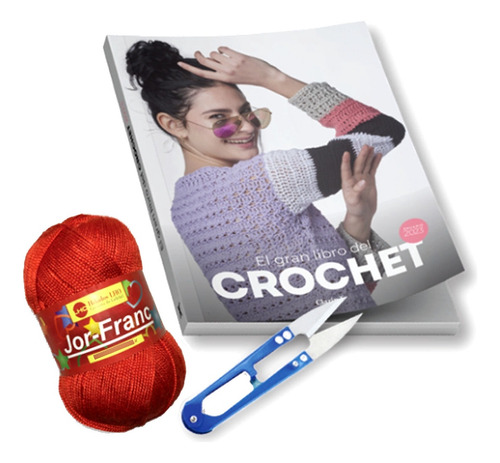 El Gran Libro Del Crochet 2023 Clarin + Ovillo + Tijera