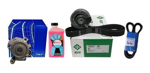 Kit Distribucion Vw Bora Golf 4 2.0 8v Poly-v + Bomba + Liq