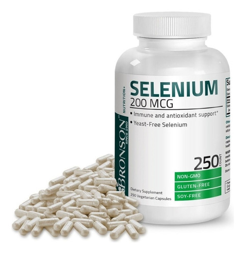 Selenium,bronson,200mcg 250caps,