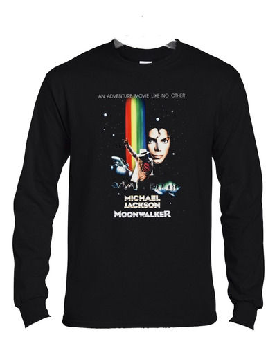 Polera Ml Michael Jackson Moonwalker Poster Pop Abominatron