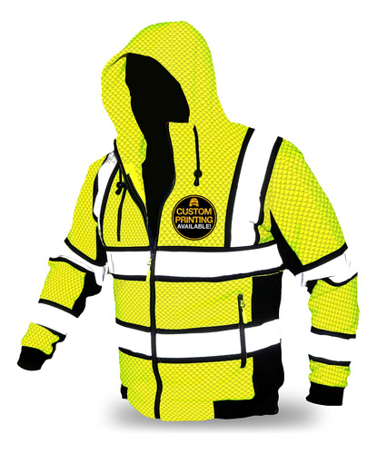 Charlotte Nc Chaqueta Seguridad Forro Polar Para Hombre Osha