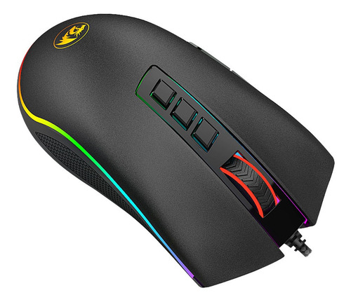 Imagen 4 de 4 de Mouse gamer de juego Redragon Cobra Chroma M711 negro