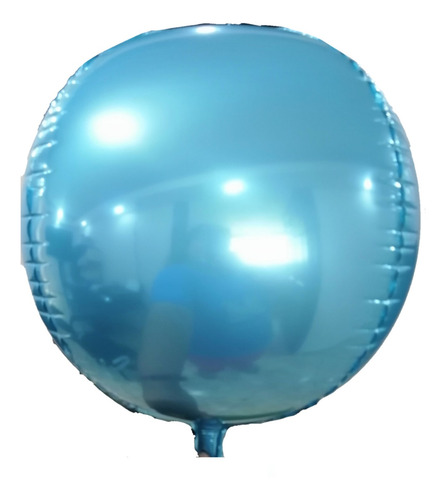 17 Globo Orbz Esfera Liso 45 Cm Orbz Metalico Varios Colores